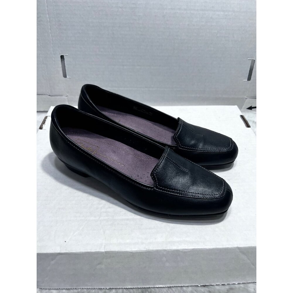 Clark’s Everyday black loafers women shoe size 9.5 M